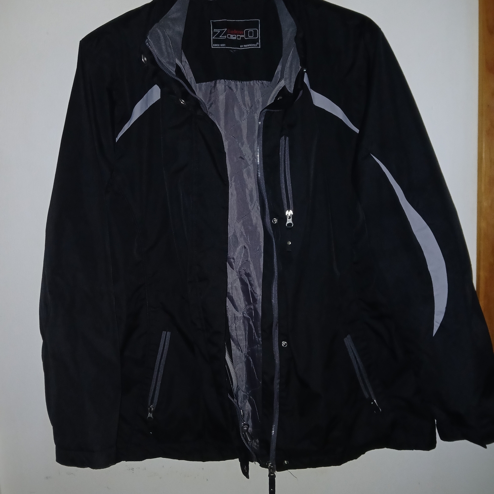 Rothschild Black and Silver Performance Jacket
